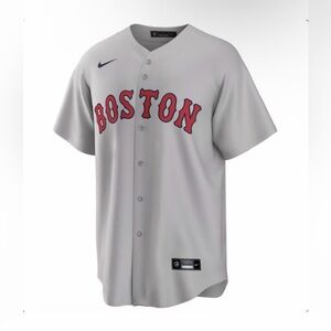 Nike Authentic Boston Red Sox MLB Baseball Gray Jersey Men’s Size: L